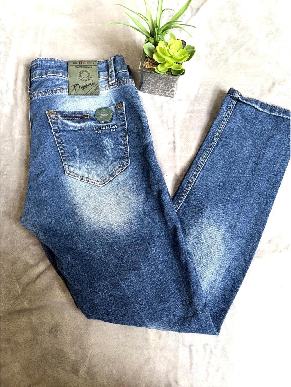 Diesel Blue Slim Fit Men's Jeans Size 25